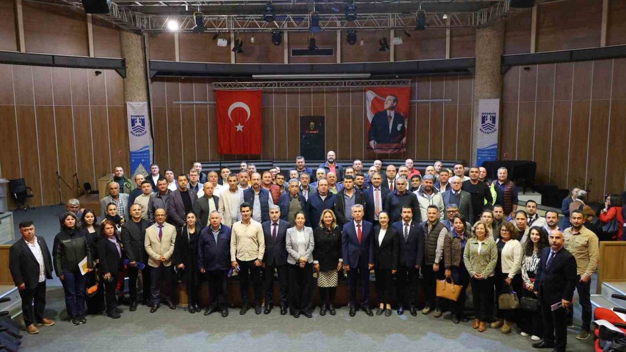 Kaymakam Ali Sırmalı Bodrum’un sorunlarını muhtarlardan dinledi