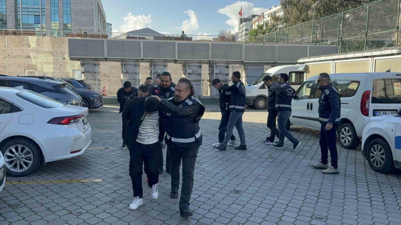 Samsun’da 2 kişinin yaralandığı silahlı saldırıda 7 kişi tutuklandı