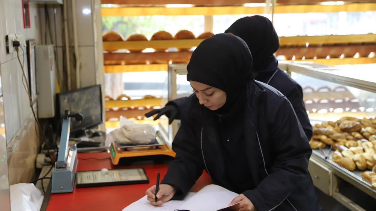 Zabıta ekiplerinden tandır ve lavaş üreticilerine sıkı denetim