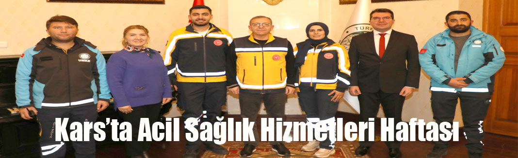 Vali Polat’tan Acil Sağlık Personeline Haftaları Dolayısıyla Tebrik