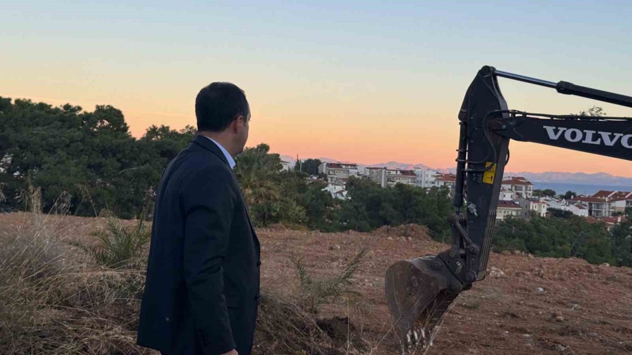 Datça’ya yeni hükümet konağı için inşaat başladı