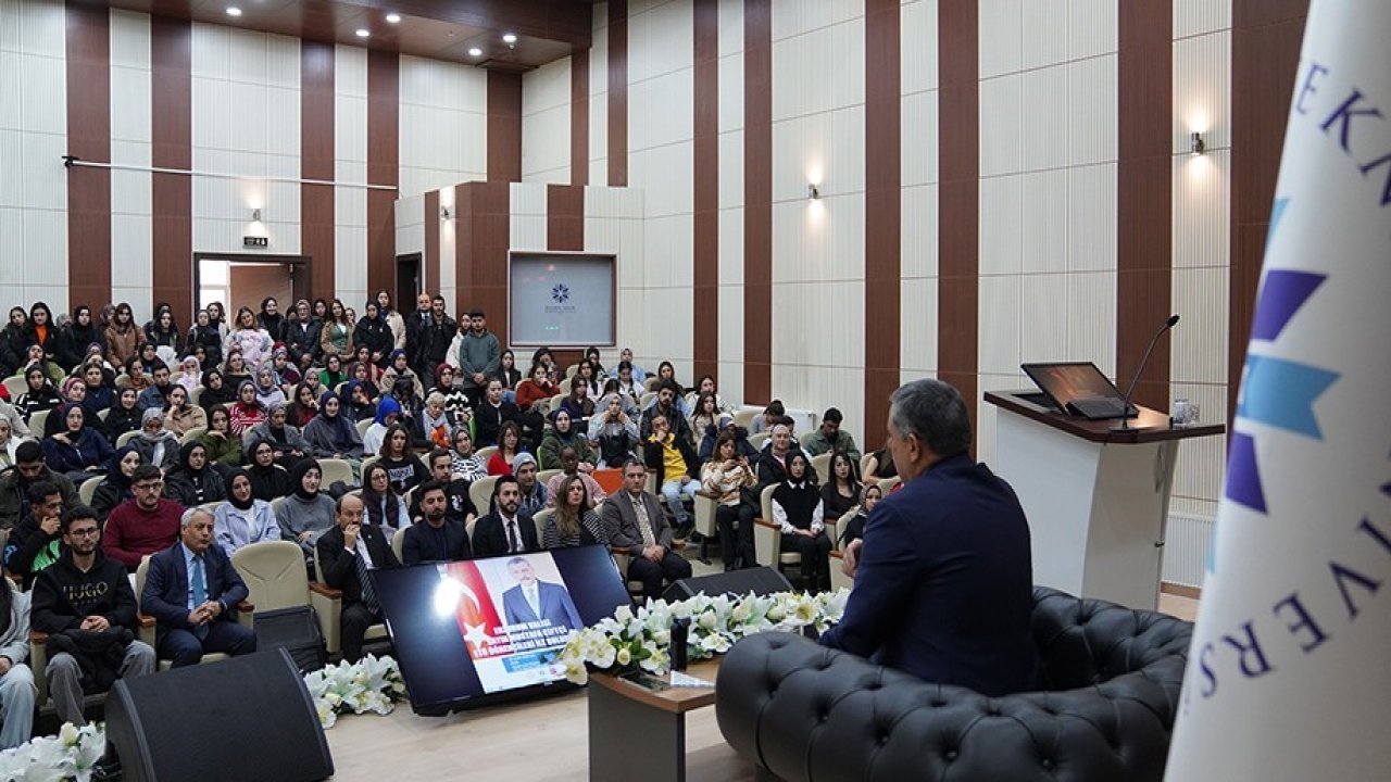 Erzurum Valisi Mustafa Çiftçi, Erzurum Teknik Üniversitesi öğrencileri ile buluştu