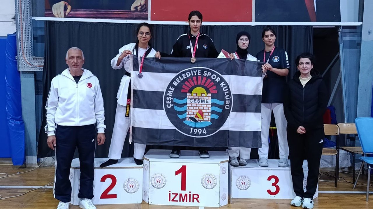 Taekwondo il seçmelerinde Çeşme Belediyespor rüzgârı