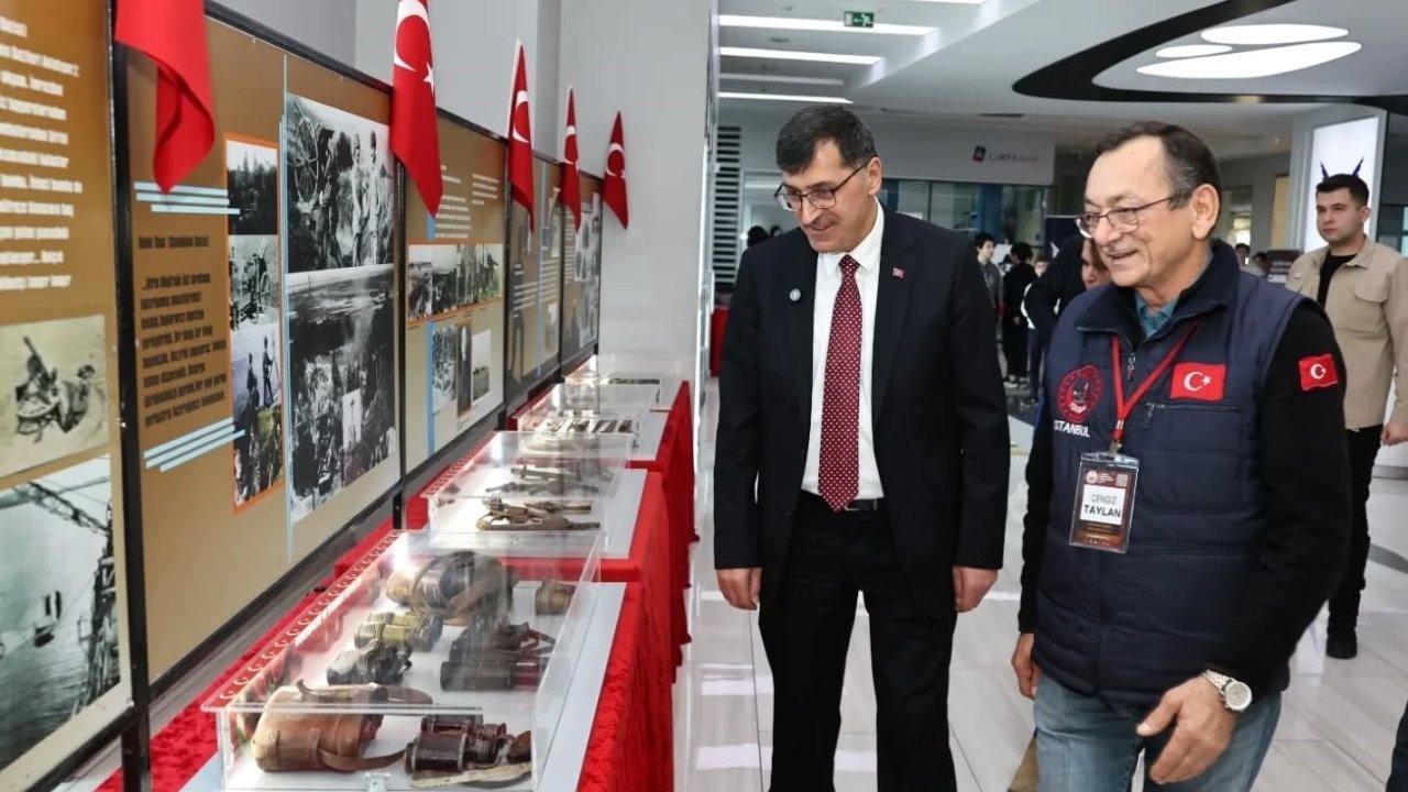 Kütahya’da "Çanakkale Ruhu ile Geçmişe Yolculuk" sergisi