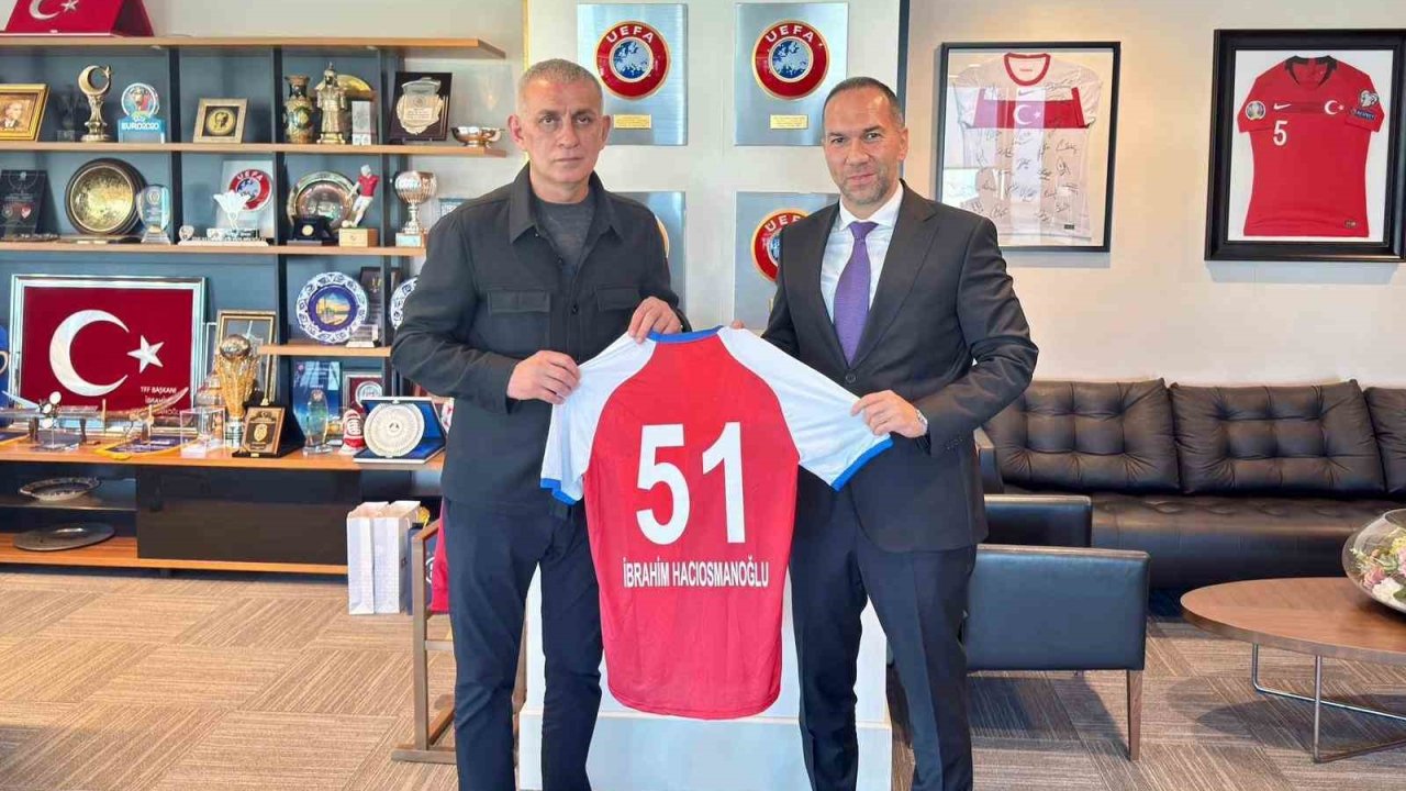 Niğde Belediye Başkanı Emrah Özdemir’den TFF’ye ziyaret