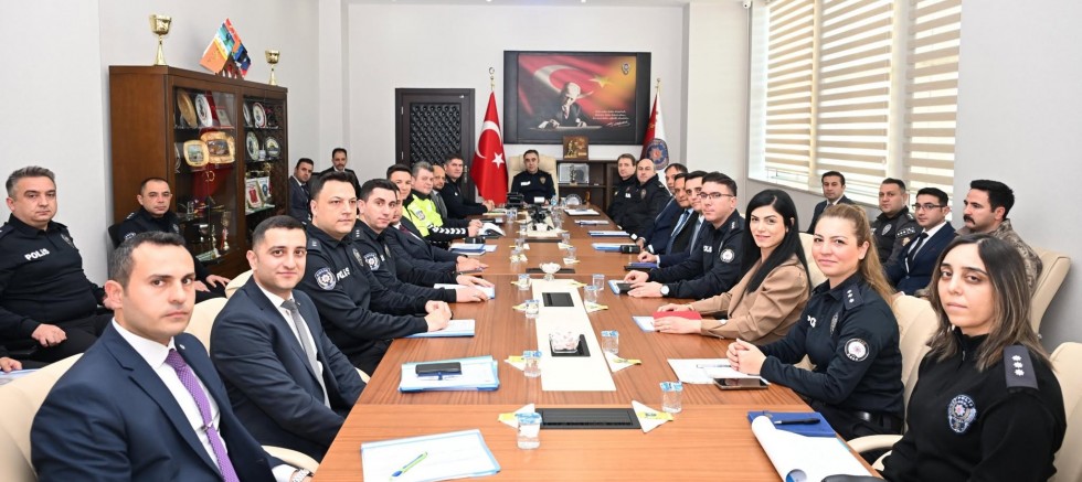Emniyette Değerlendirme ve Bilgilendirme Toplantısı gerçekleştirildi