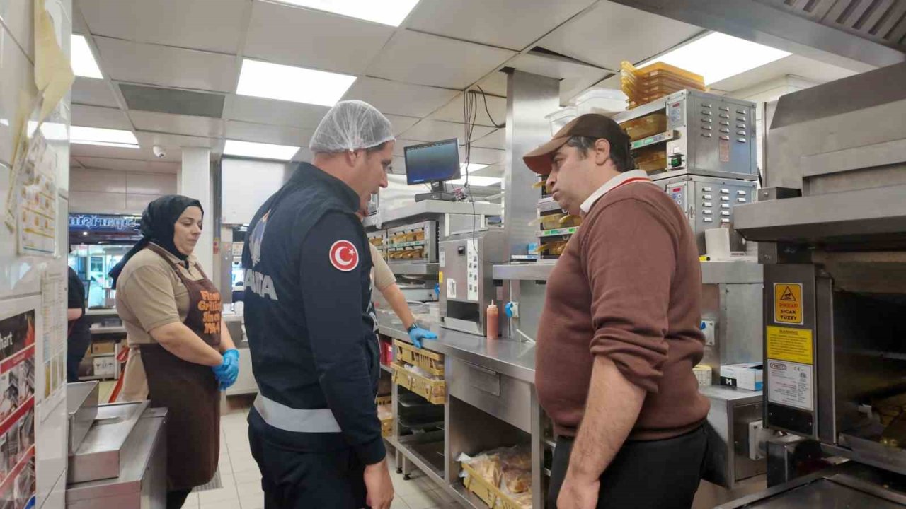 Belediye ekiplerinden gıda denetimleri