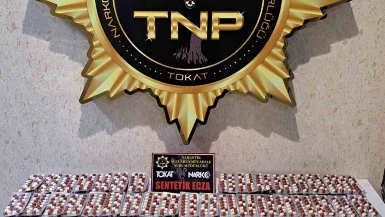 4 bin sentetik hapla yakalanan zanlı tutuklandı