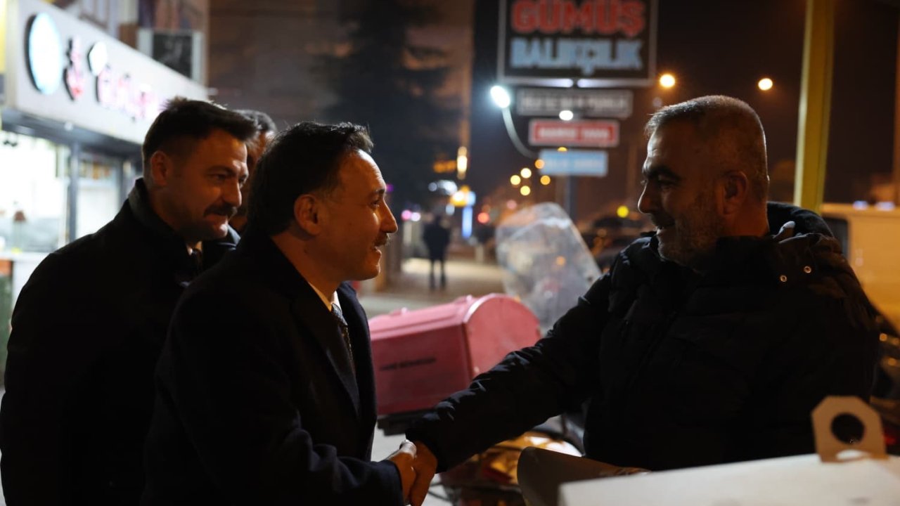 Vali Çiçek; vatandaşlarla buluştu