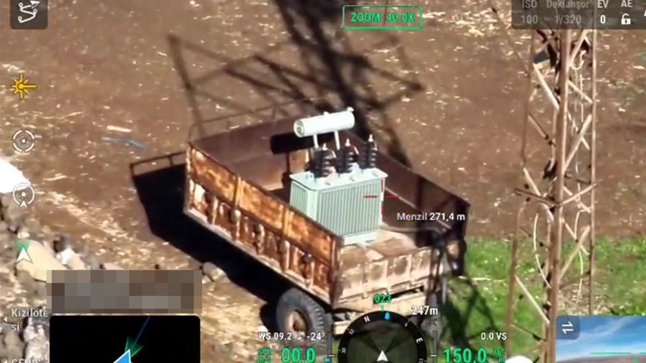 Mardin’de mobil kaçak trafolar, yapay zeka destekli dronlardan kaçamadı