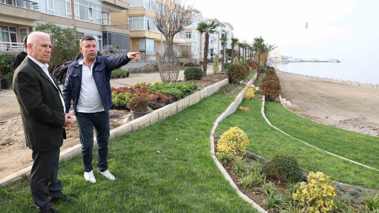 Büyükşehir, Mudanya’ya değer katıyor