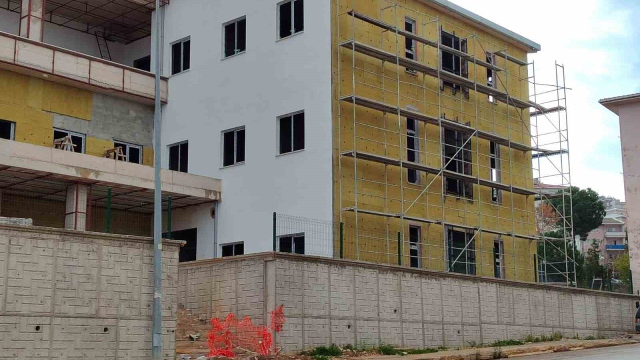 Sinop Ada Sağlık Merkezi inşaatı devam ediyor