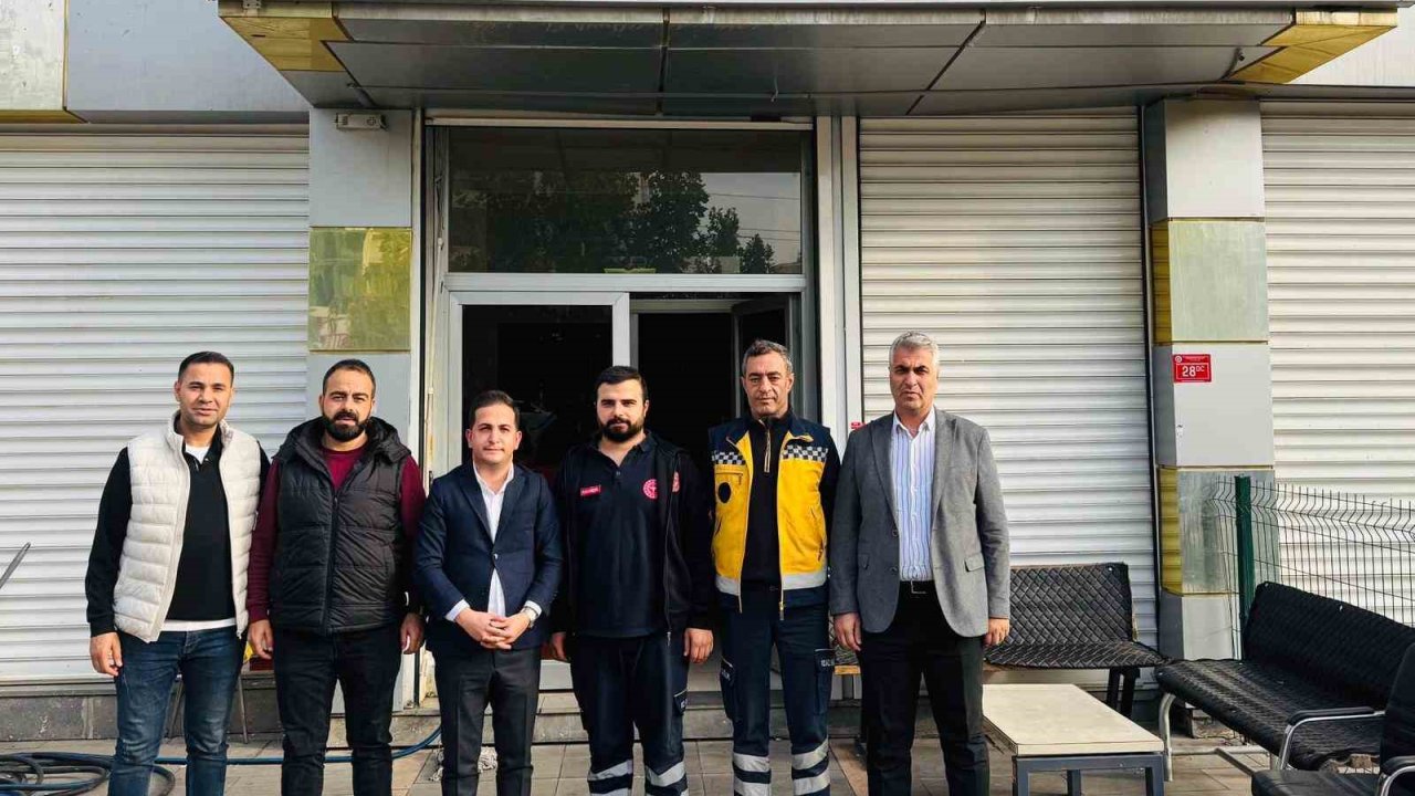 HAK-İŞ İl Başkanı Aküzüm, Acil Sağlık Hizmetleri Başkanı İpek’le bir araya geldi