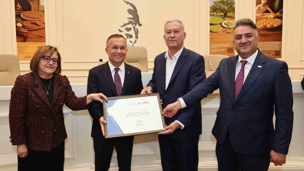 Türk Patent ve Marka Kurumu’ndan Hasan Altun’a teşekkür belgesi