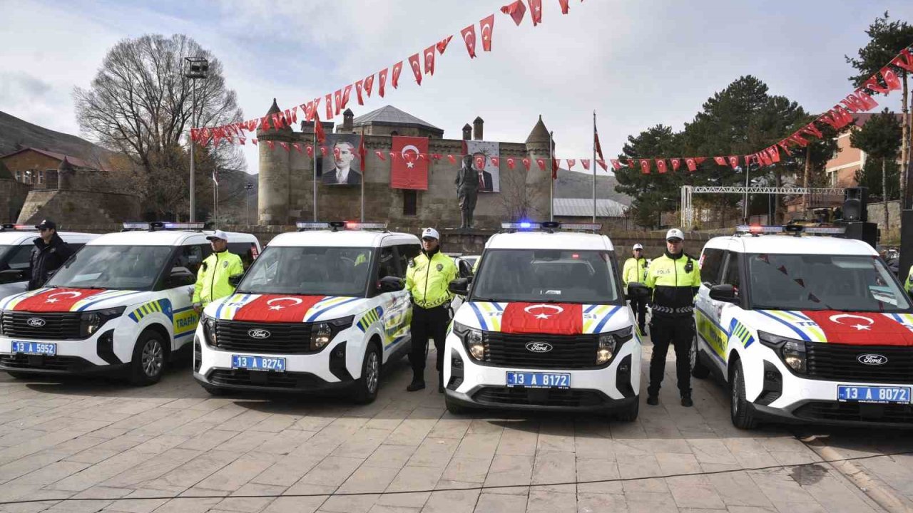 Bitlis’te güvenlik güçlerinin araç filosu güçlendirildi