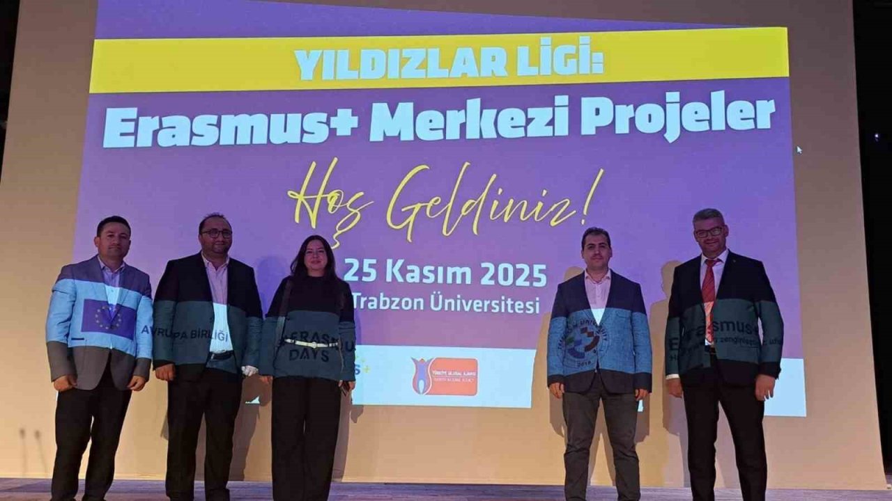 KBÜ, Trabzon’daki Erasmus+ Merkezi Projeler Toplantısında yer aldı