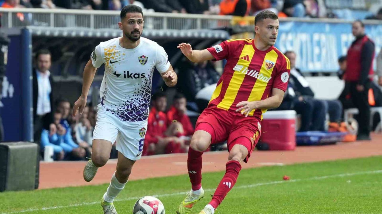 Trendyol Süper Lig: Eyüpspor: 0 - Kayserispor: 0 (Maç devam ediyor)