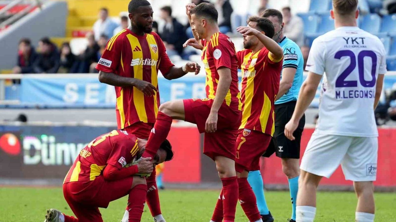 Kayserispor son 2 maçta 4 puan topladı