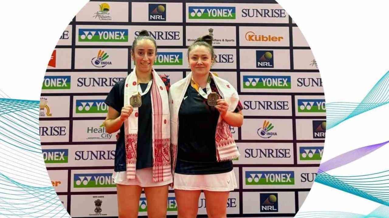 Milli badmintoncular Erçetin ve İnci’den Guwahati Masters’ta bronz madalya
