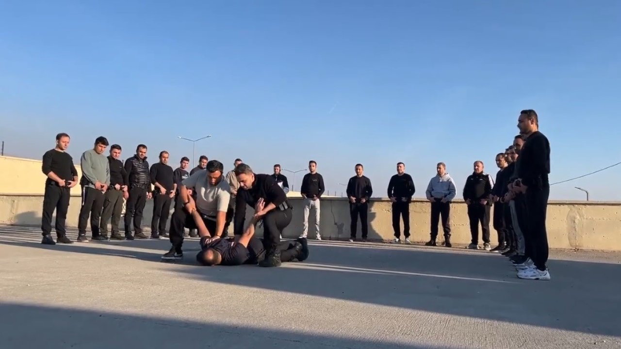Erzincan’da bekçilere suçla mücadele için uygulama eğitimi kursu