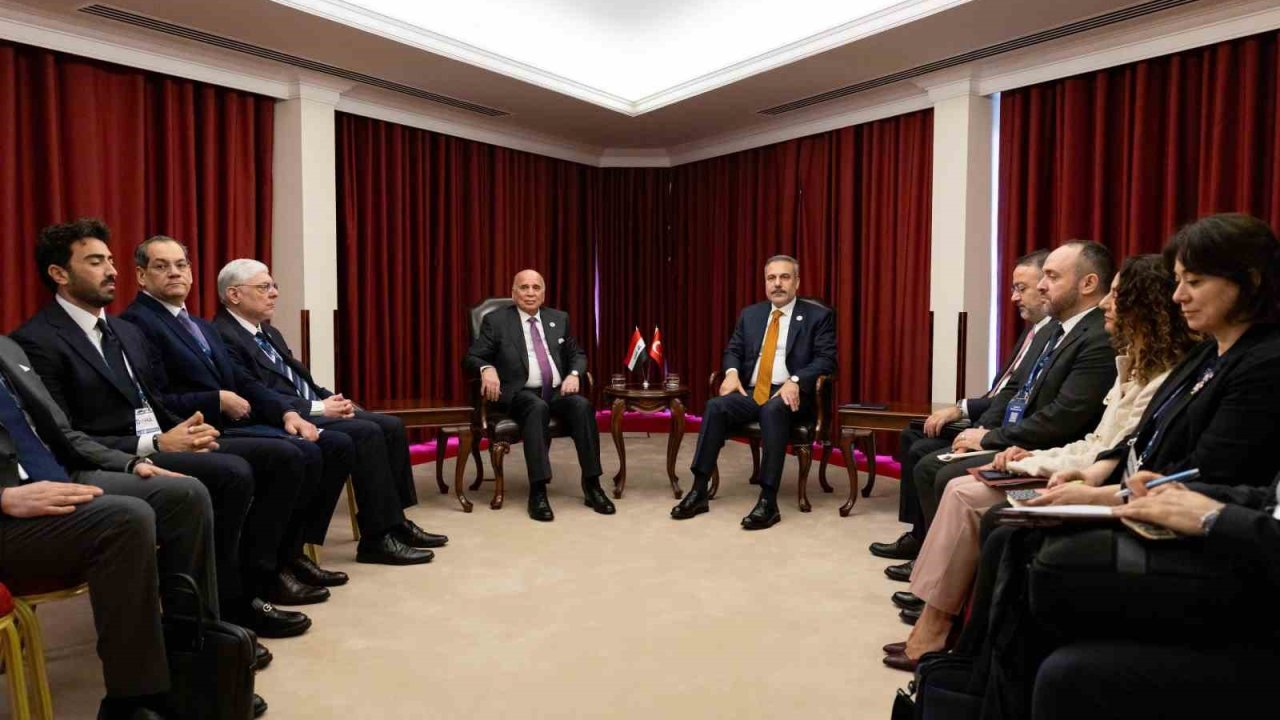 Dışişleri Bakanı Fidan, Iraklı mevkidaşı Hüseyin ile görüştü