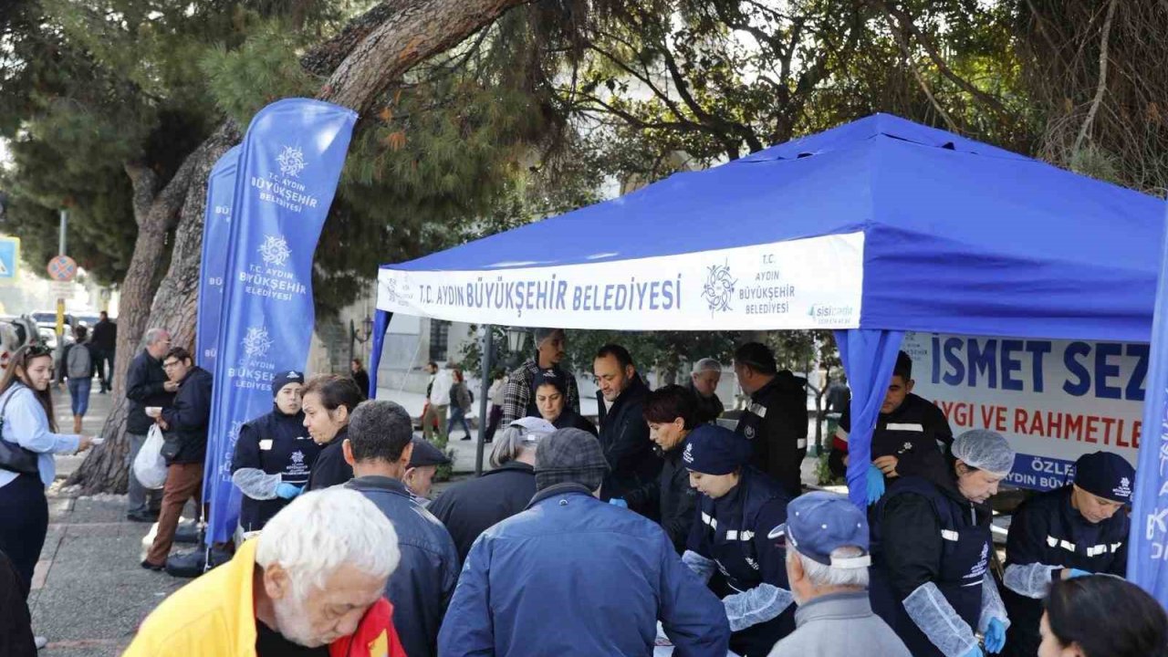 Başkan Çerçioğlu’ndan İsmet Sezgin’in aramızdan ayrılışının yıl dönümünde lokma hayrı