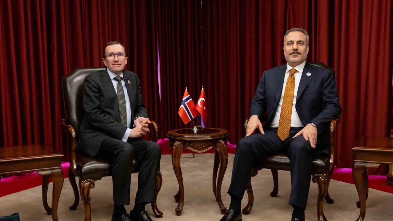 Dışişleri Bakanı Fidan, Norveçli mevkidaşı Eide ile görüştü