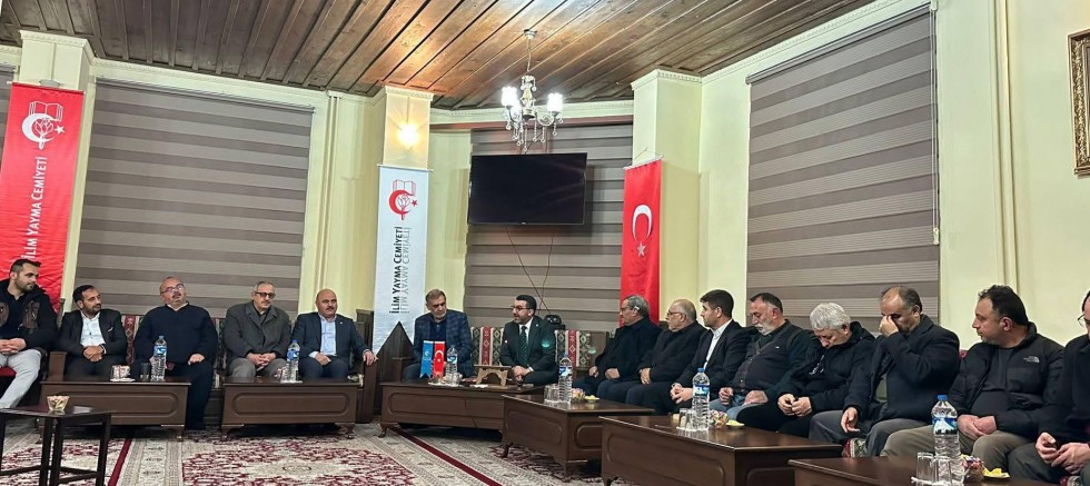 Milletvekili Çalkın, İlim Yayma Cemiyeti’ni Ziyaret Etti