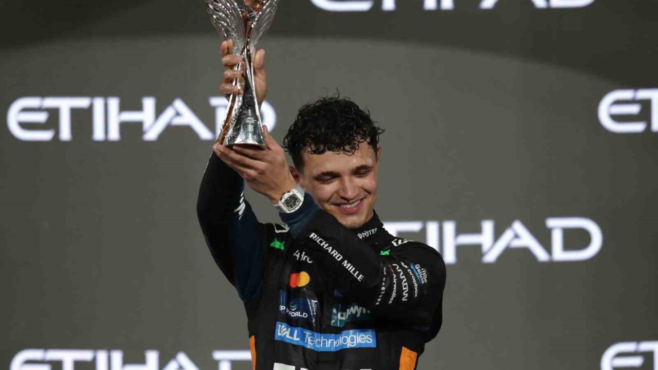 Formula 1’de şampiyon Lando Norris