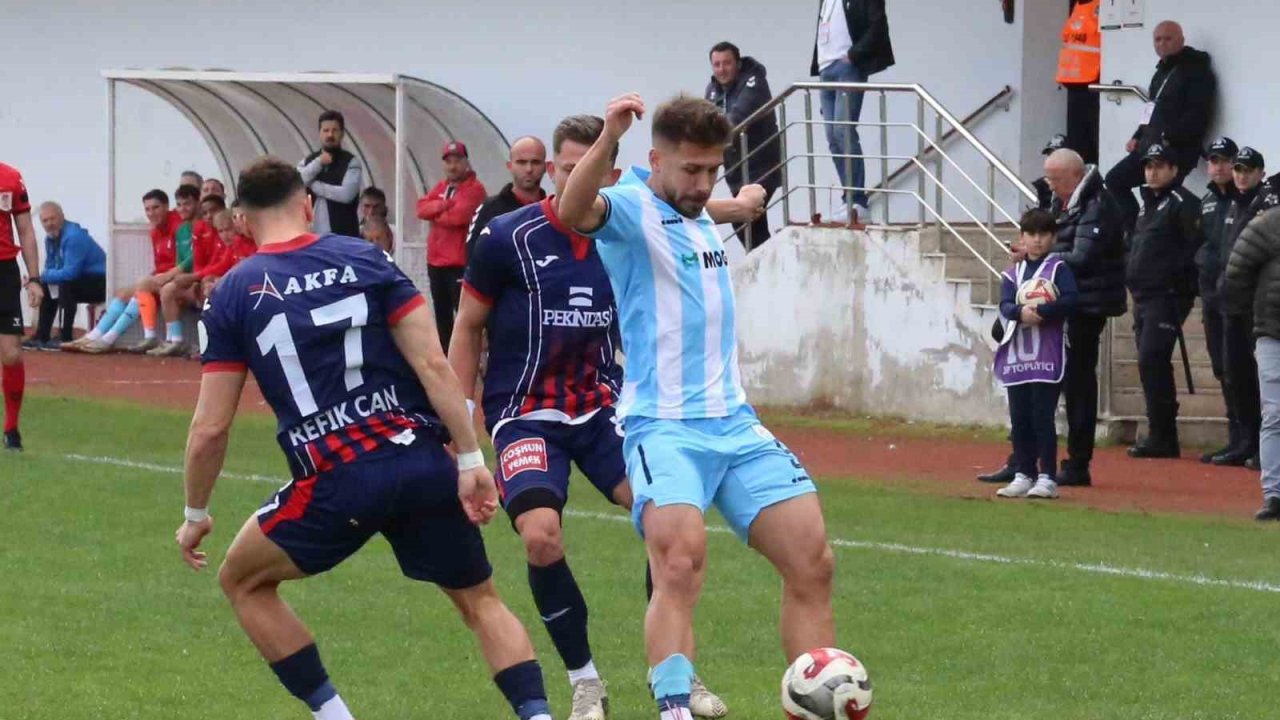 TFF 3. Lig: Pazarspor: 1 - Düzcespor: 1