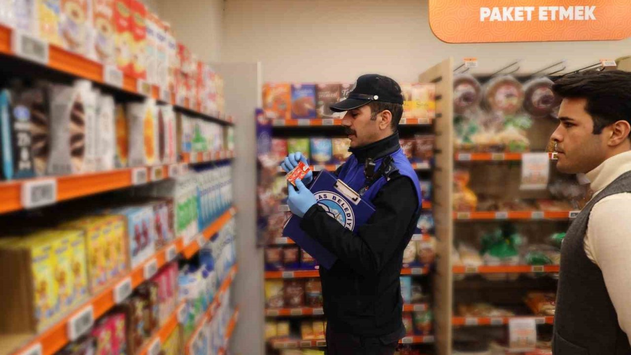 Talas’ta zabıtadan yeme içme yerlerine sıkı denetim