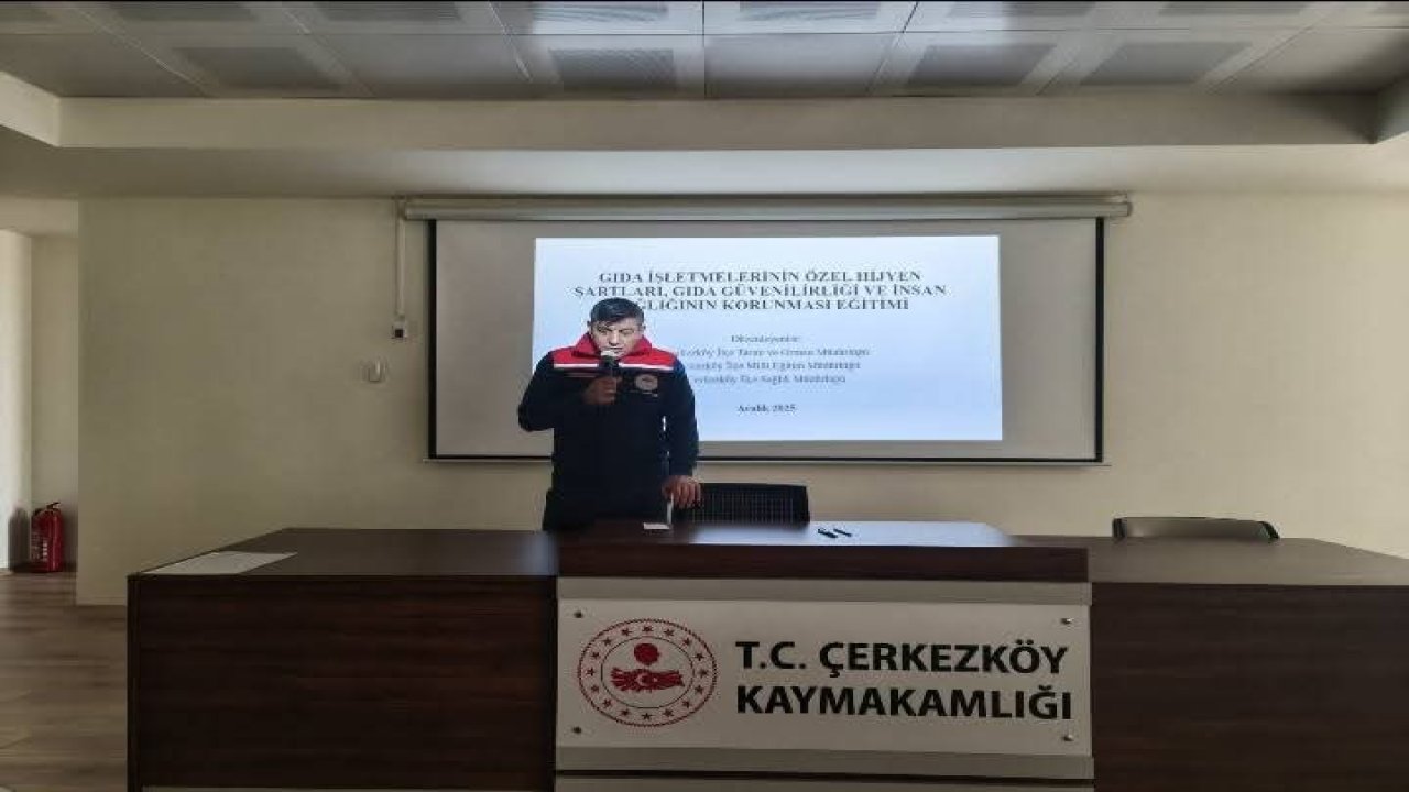 Okul kantinlerine yönelik hijyen eğitimi düzenlendi