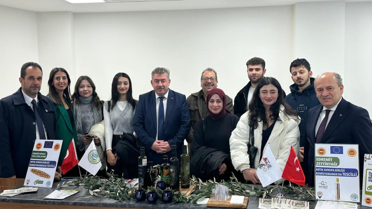 Zeytin ve zeytinyağı tanıtımı yapıldı