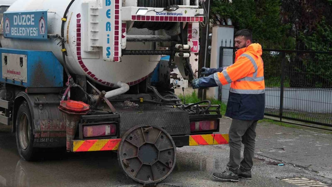 Düzce Belediyesi teyakkuz halinde