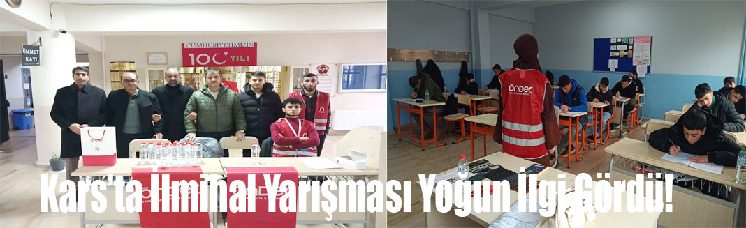 Kars İmam Hatip Liseleri Arası İlmihal Yarışması Yoğun Katılımla Gerçekleşti