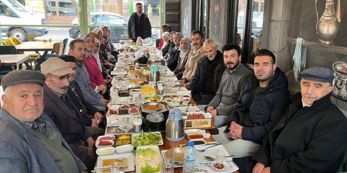 Kars’ta Huzurevi Sakinlerine Kahvaltı Etkinliği