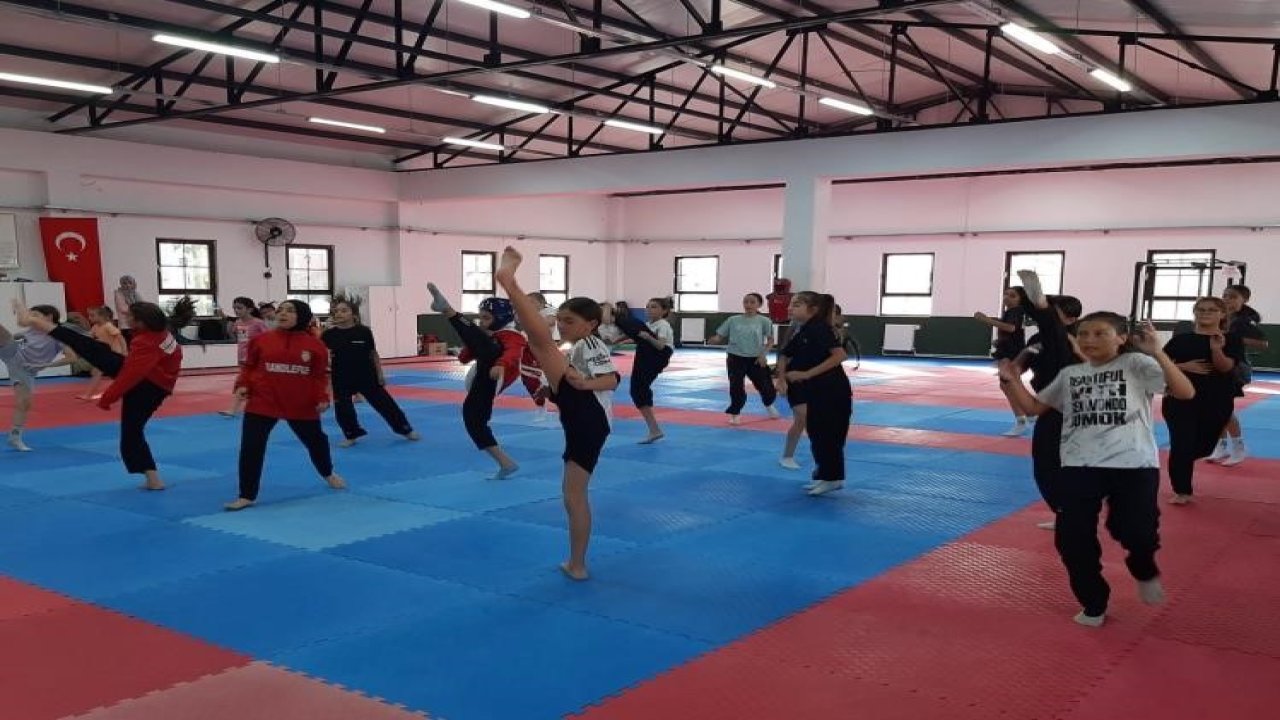 Bilecik’te taekwondo antrenmanları aralıksız sürüyor