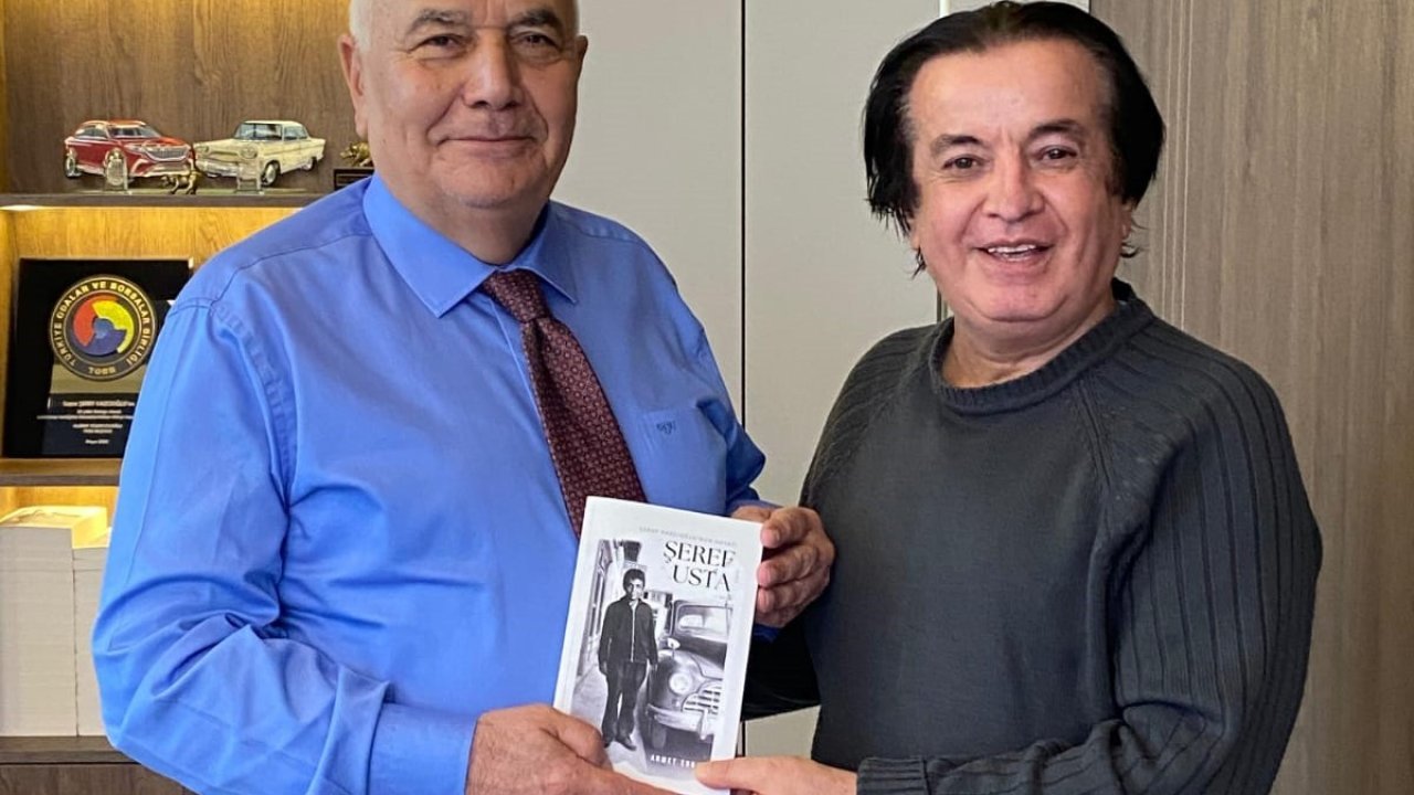 Simavlı Sanayici Şeref Kazcıoğlu’nun "Şeref Usta" isimlin kitabı çıktı