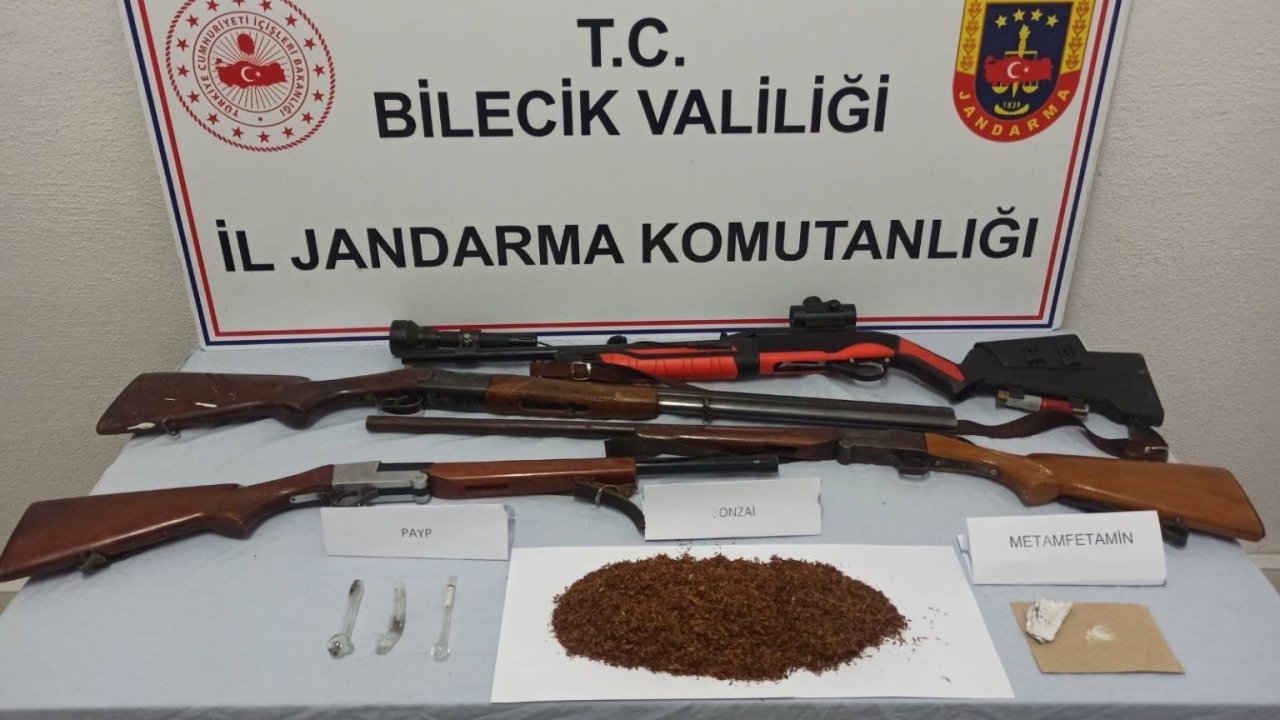 Bilecik’te uyuşturucu operasyonu: 2 gözaltı