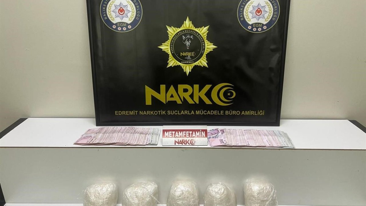 Balıkesir’de yılbaşı öncesi narkotik operasyonu
