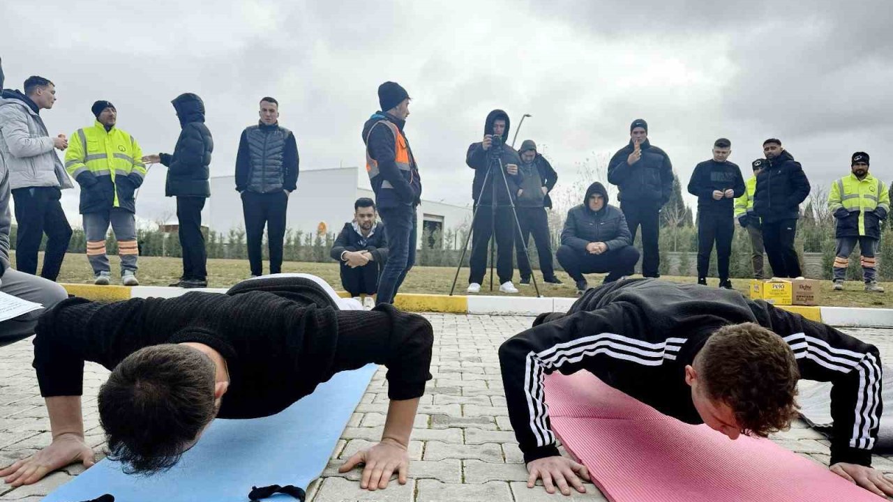 Kütahya OSB’de itfaiye birimi için personel alımında uygulamalı etap tamamlandı