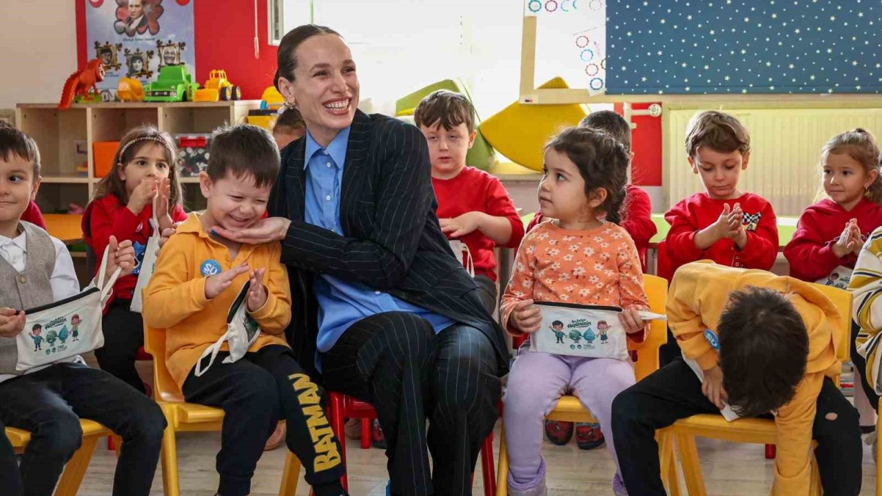 Sakarya’da anaokulu öğrencilerine su tasarrufu anlatıldı