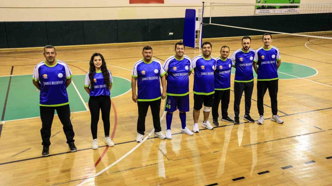 Çameli’de Kurumlar-Mahalleler Arası Voleybol Turnuvası başladı