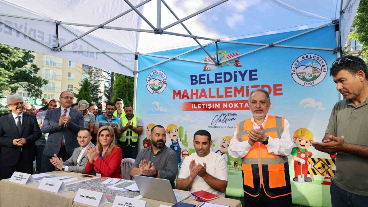 Mahalle Mahalle Talas’ta hizmet yolculuğu tamamlandı