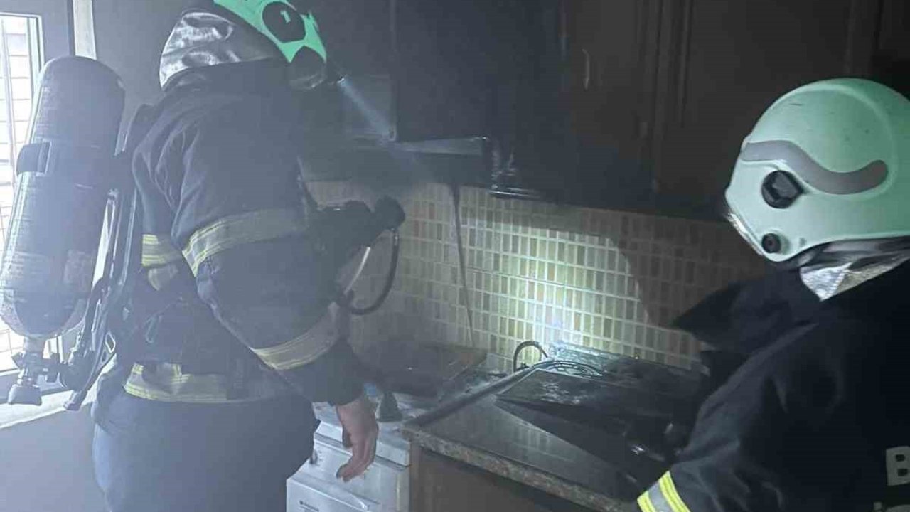 Batman’da evde çıkan yangın söndürüldü