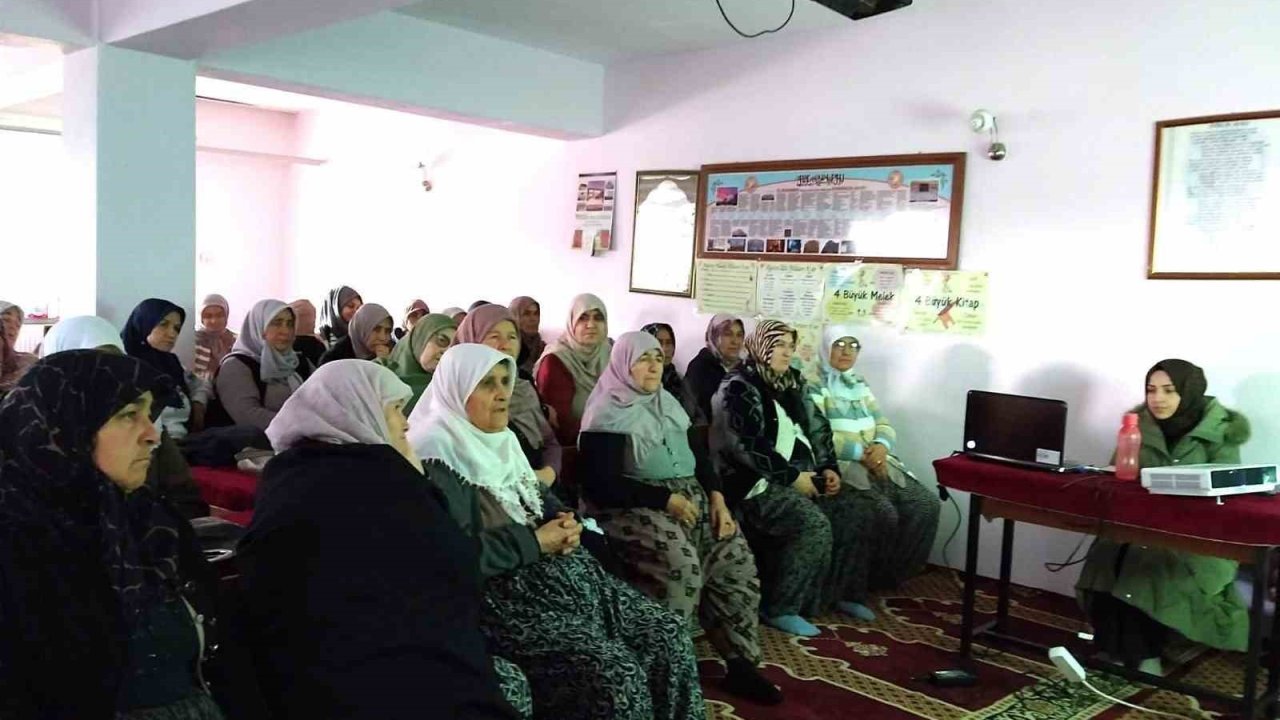 Kadın çiftçilere yönelik eğitim çalışmaları devam ediyor