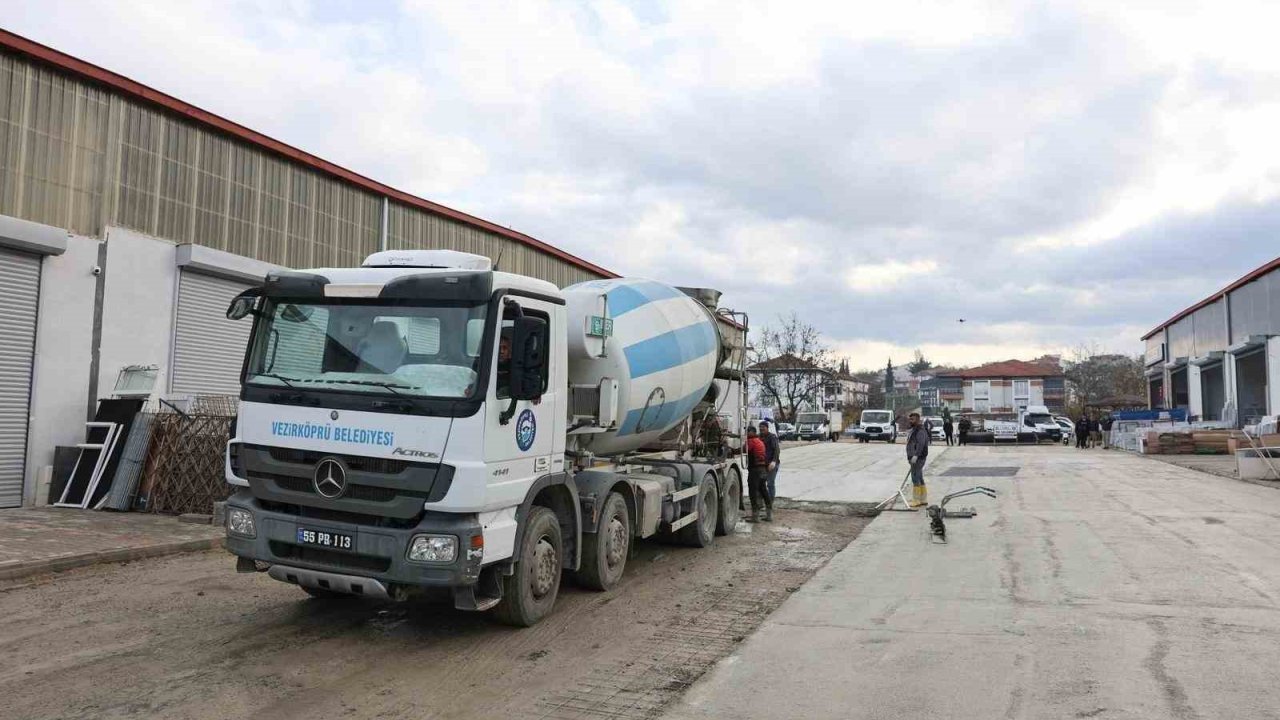 Vezirköprü Hurdacılar ve Keresteciler Sitesi’nde sorunlar çözülüyor