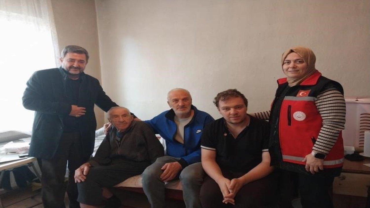 Bilecik’te 5 kuşaktır bir arada yaşayan aileye ziyaret