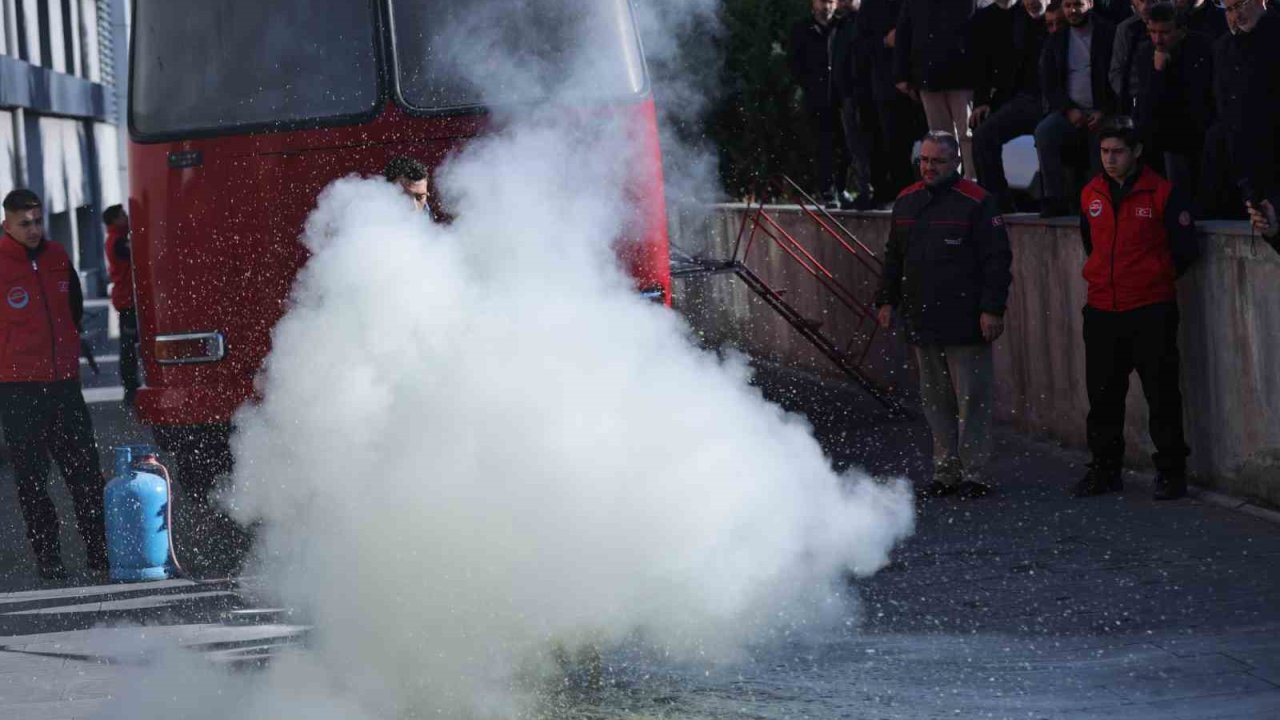 Büyükşehirden din görevlilerine ‘afet farkındalık ve yangın eğitimi’