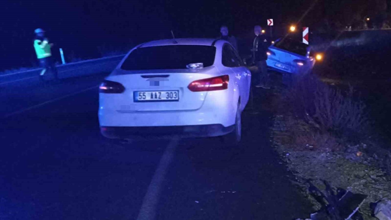 Samsun’da üç araç birbirine girdi: 3 yaralı